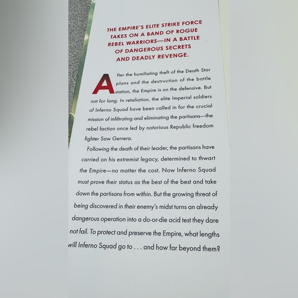 Star Wars: Battlefront II The Inferno Squad Hardback Edition - Picture 4 of 5